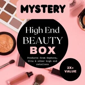HIGH END SEPHORA ULTA BEAUTY MYSTERY BOX, Makeup Skincare Haircare